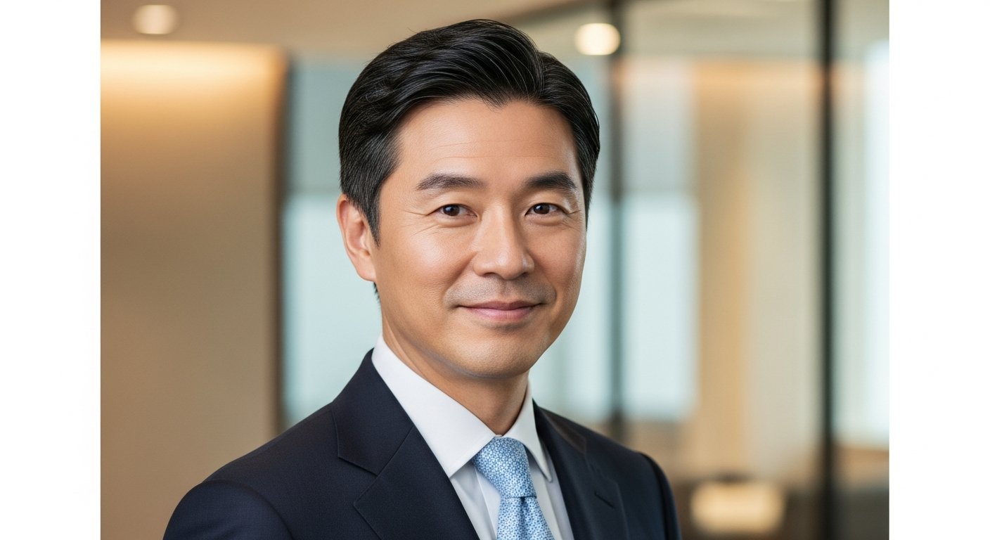 Portrait of David Kim, Head of Production